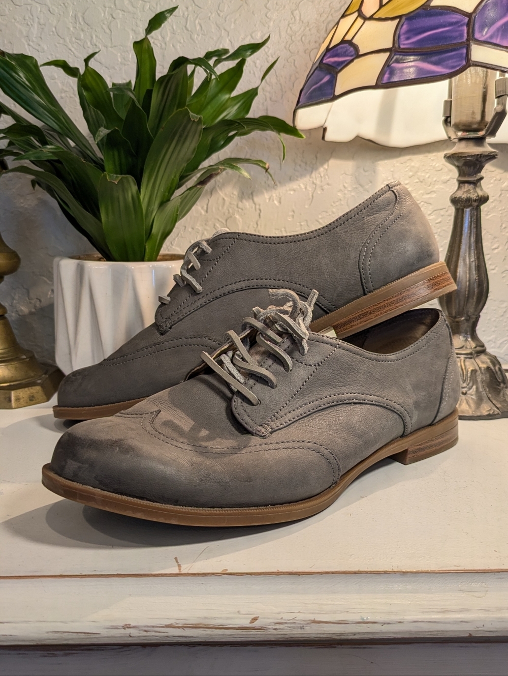 Sperry Women's Top-Sider Gray Leather Sneakers STS94197